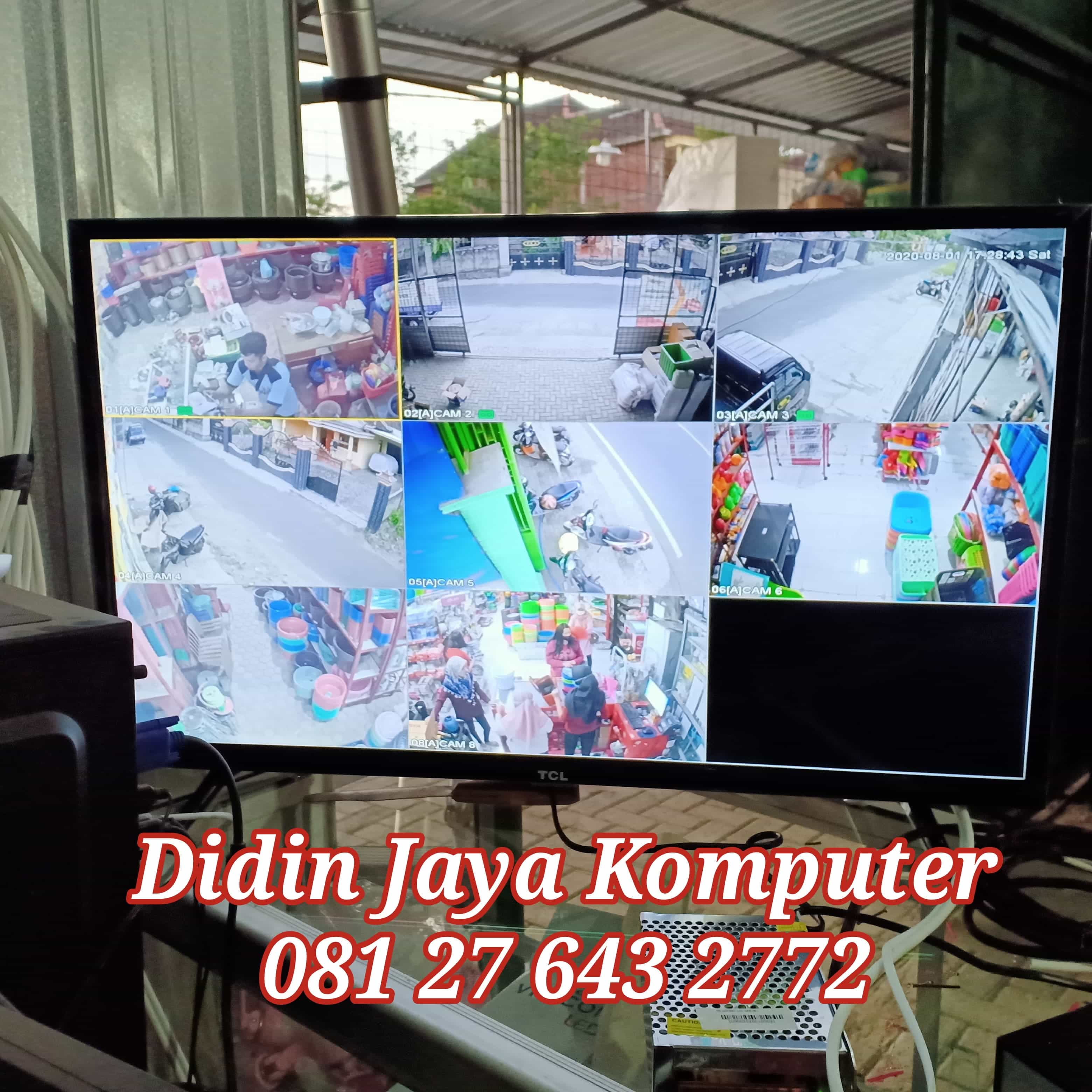 Pemasangan cctv 8 kamera plus pasang di toko Sumberingin Berkah Trenggalek dengan kualitas 2MP yang lebih tajam dan dapat menjangkau di semua tempat yang kami rekomendasikan. Pemasangan dilakukan hanya 2 hari saja. Cepat mudah dan sangat bagus untuk toko ataupun swalayan anda.